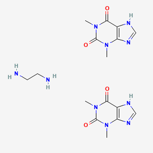 Aminophylline molecular structure