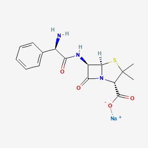 Ampicillin Sodium molecular structure
