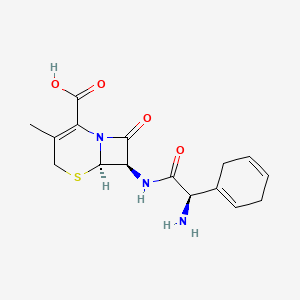 Cefradine molecular structure