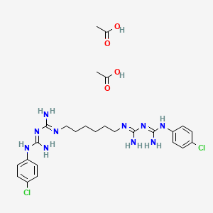 Chlorhexidine Acetate molecular structure