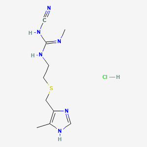 Cimetidine HCl molecular structure