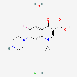Ciprofloxacin HCl molecular structure