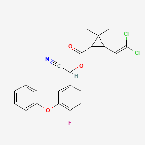 Cyfluthrin molecular structure