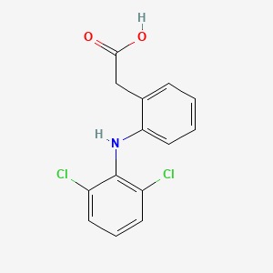 Diclofenac Sodium molecular structure