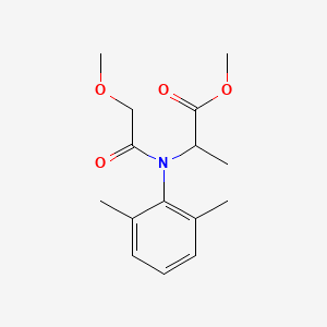 Metalaxyl molecular structure