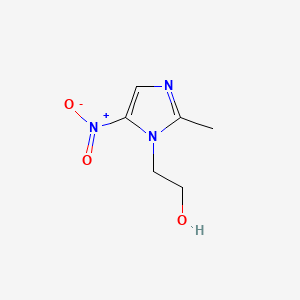 Metronidazole molecular structure