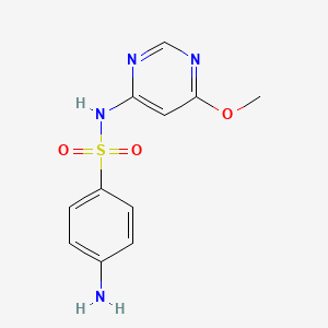 Sulfamonomethoxine molecular structure