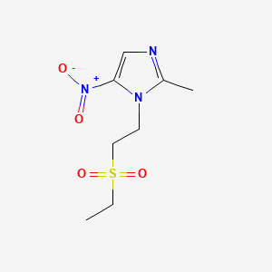 Tinidazole molecular structure