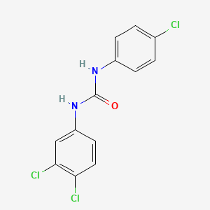 Triclocarban molecular structure
