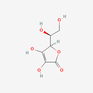 Vitamin C molecular structure